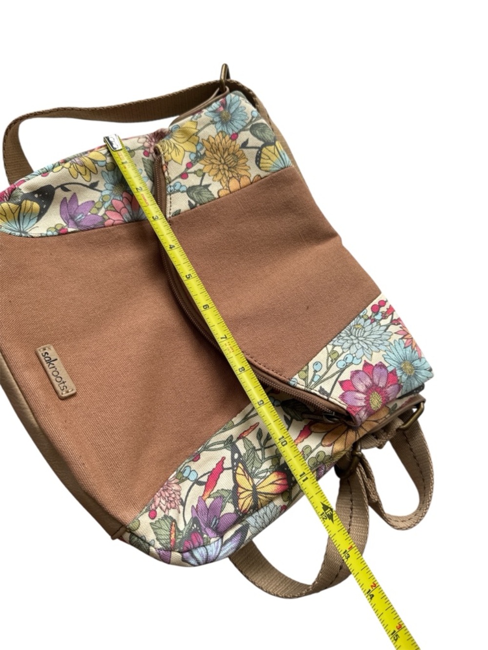 Sakroots Women's Foldover Crossbody Bag Cotton Canvas - Picture 7 of 8